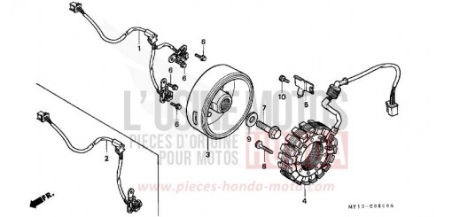 GENERATRICE XRV750V de 1997